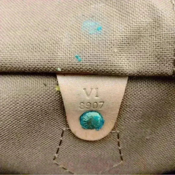 Louis Vuitton LV Hand Bag Speedy 30 Brown Monogram Vintage - Picture 7 of 7